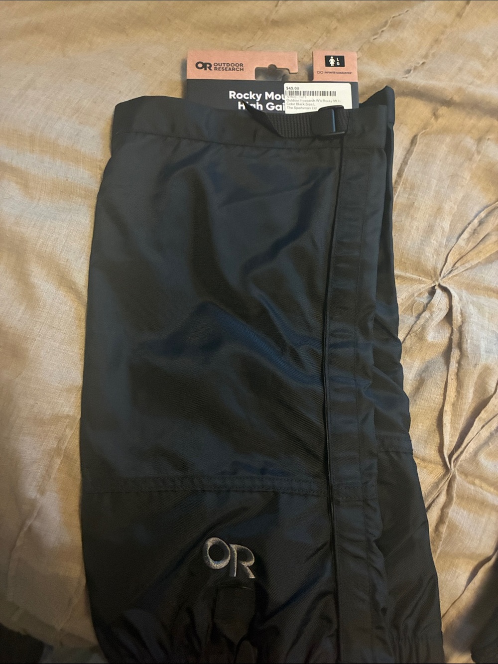 Outdoor Research Black Women's high gaiters
